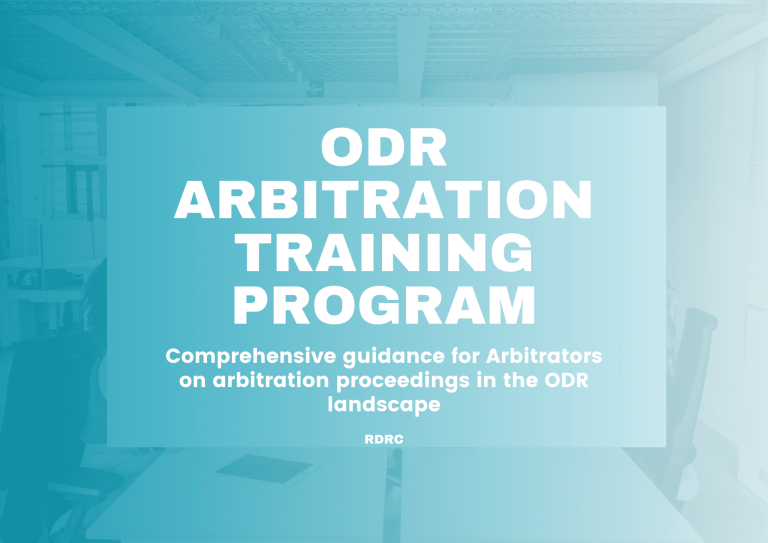 Certificate Course on Arbitration vis-à-vis Online Dispute Resolution (ODR)